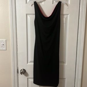 Womens Express Reversible Black/Red Dress
